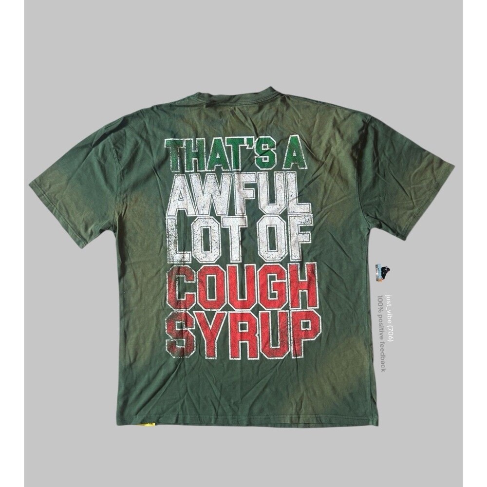 That's A Awful Lot Of Cough Syrup Make America Mexican Again Tee Men’s 2XL NWOT - Picture 2 of 5